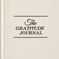 Carnet de Gratitude Quotidienne Original avec Couverture en Tissu Cousue, 100 Feuilles, Personnalisable, pour la Réflexion, la Pleine Conscience et la Joie, Format A5