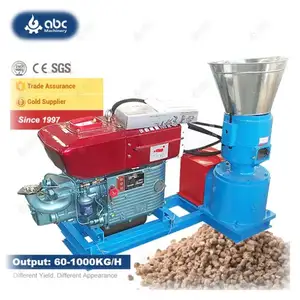 Widely Used Cheap Flat Die Diesel Electric PTO Poultry Small Animal Livestock Feed Mill for Making Processing Chicken,Cow,Pig