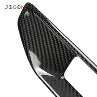 Pour Ford Ranger Wildtrak P703 RA 2024 2025+ Poignée de porte intérieure Garniture de panneau en carbone Véritable fibre de carbone Accessoires intérieurs