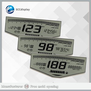 จอแสดงผล <span class=keywords><strong>LCD</strong></span> แบบ 7 Segment รุ่น GW025 HTN ป้องกันแสงสะท้อน ประหยัดพลังงาน สำหรับรถมอเตอร์ไซค์ Apache 4V รุ่นเก่า - Product Image 2