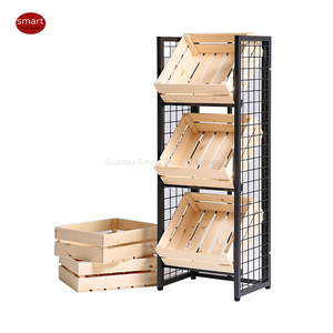 Wholesale Factory Supermarket Shelf Wooden <strong>Case</strong> Fashion Metallic Duty Retail Store <strong>Display</strong>