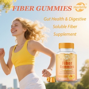 Gomitas de Fibra de Marca Privada ODM, Superventas - Salud Intestinal y Suplemento de Fibra Soluble Digestiva - Sabor Naranja, Acelera el Metabolismo - Product Image 2