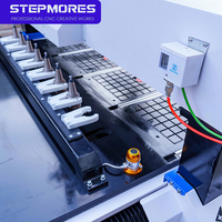Machine de fraisage CNC à 3 axes 1212 pour le bois, le métal et l'aluminium avec changement d'outil automatique