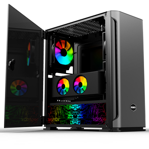 High Quality Quiet PC Gamer Best Gaming <strong>Case</strong> CPU Cabinet With Power Supply for PC Gaming - Product Image 4