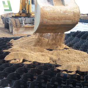 Pavés géocellulaires HDPE pour usage extérieur Système de confinement cellulaire Allée en nid d'abeille Dalles de stabilité de gravier Conception de modèle 3D - Product Image 5