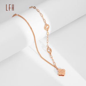 เครื่องประดับแสนสวย Au750สร้อยข้อมือทองคำบริสุทธิ์18K สร้อยข้อมือประดับดอกไม้สีทอง18K กำไลข้อมือทองคำแท้18K - Product Image 6