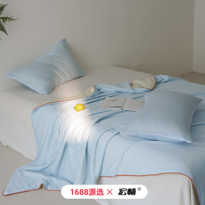 Bingbing Rabbit Nylon Summer <b>Quilt</b> 2.5-3 Jin Cooling Antibacterial Home Use - Product Image 2