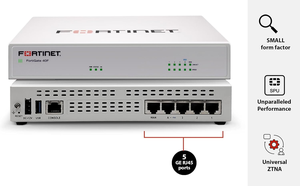 ไฟร์วอลล์ Fortinet รุ่น Fortigate 5 พร้อมพอร์ต RJ45 จำนวน 5 พอร์ต (ประกอบด้วยพอร์ต WAN 1 พอร์ต และพอร์ตภายใน 4 พอร์ต) รุ่น FG-40F - Product Image 6