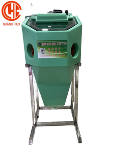 Guanghui 220V 600W antica sabbiatrice di colore verde plastica + gioielli in metallo attrezzature per la lucidatura di gioielleria negozio - Product Image 3