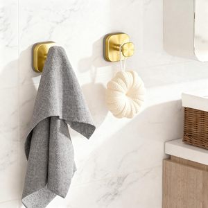 Crochets muraux en acier inoxydable à ventouse puissante, <span class=keywords><strong>sans</strong></span> perçage, pour vêtements, serviettes, manteaux, chapeaux, cuisine - Product Image 1