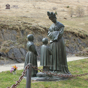 Sculpture en bronze de la Vierge Marie Statue La Virgen De La <span class=keywords><strong>Salette</strong></span> Sculpture - Product Image 3