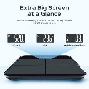 Welland 250kg Digitale Körperwaage Vollkörper-Wiegevorrichtung Badezimmerwaage - Product Image 3