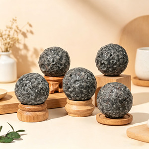Esfera <span class=keywords><strong>de</strong></span> <span class=keywords><strong>Luna</strong></span> <span class=keywords><strong>de</strong></span> Yooperlita Natural al por Mayor, Bola <span class=keywords><strong>de</strong></span> Cristal Brillante Reactiva a los Rayos UV para Decoración y Sanación con Cristales - Product Image 3