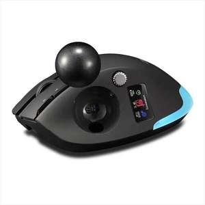 ZELOTES F-33pro Trackball Mouse Tri-mode Wireless Custom <b>8</b> Programmable Mice with Display Screen and Multifunctional Buttons - Product Image 1