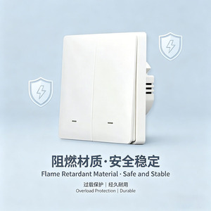 สวิตช์อัจฉริยะ Matter Tuya Zigbee3.0 มาตรฐาน EU แบบ 86 พร้อมระบบสั่งงานด้วยเสียง ตั้งเวลาได้ ใช้สายไฟฟ้าแบบมีสายนิวทรัล - Product Image 4