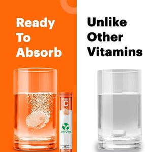 OEM Custom Vitamin C with Zinc and Electrolytes Tube <strong>Effervescent</strong> Vitamin c Drink <strong>Tablet</strong> No Sugar Low Calorie Supplement - Product Image 2