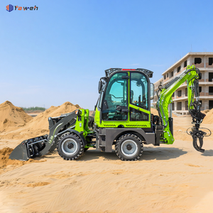 Maquinaria de construcción de ingeniería Yaweh, tractor de jardín pequeño de 1,0 toneladas, cantera de arena, 4x4, retroexcavadora pequeña de 1,5 toneladas y 1 tonelada - Product Image 5