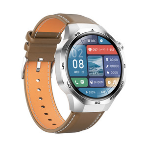 Eseed <span class=keywords><strong>5</strong></span> Max orologio intelligente da uomo da 1.53 pollici Business Sport monitoraggio della salute NFC bussola rilevamento dell'altitudine Gel di silice risposta chiamata - Product Image 4