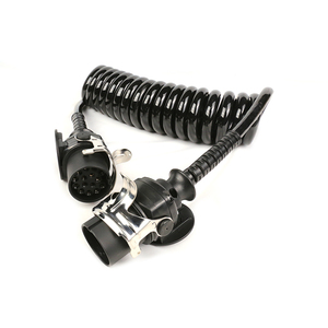 ยุโรป SPIRAL COIL <span class=keywords><strong>CABLE</strong></span> 15 PIN ขายส่งสาย ADR รถบรรทุกพ่วงสายไฟสายเคเบิล - Product Image 6