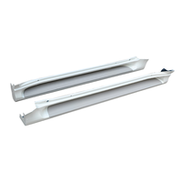 JOESHIER - Estribos Laterales de Aluminio de Lujo para Todoterreno, para PRADO FJ150 FJ Cruiser Land Cruiser