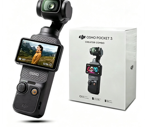 Cámara de Vlogging Osmo Pocket 3 con CMOS de 1 Pulgada y Video 4K/120fps, Seguimiento de Rostros/Objetos, Pantalla Táctil Giratoria de <span class=keywords><strong>2</strong></span> Pulgadas, Cámara de Video Pequeña - Product Image 1