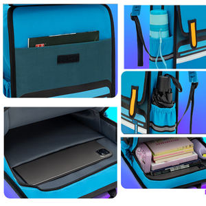 Sac à dos personnalisé pour femmes, style 3D, dessin 2D, sacs d'école de style bande dessinée, sac à dos tendance, sacs d'étudiant, sac à dos - Product Image 2