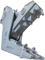 Pulvérisateur hydraulique rotatif à 360° certifié CE pour excavatrice, pince de démolition, séparation de barres d'acier et de béton 5-40