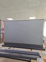 La prochaine génération 120 pouces électronique motorisé UST Pet Crystal CBSP Floor Rising Projector Screen Home Theater Cinema