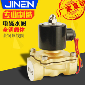 Válvula Solenoide de Agua JINEN Kim On 2W025 08 160 15 250 25 UW 15, Cuerpo Totalmente de Cobre, AC 220V, 0-1 MPa, Unidireccional - Product Image 5