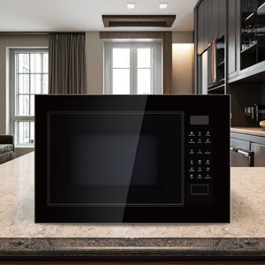 <span class=keywords><strong>Four</strong></span> <span class=keywords><strong>Micro</strong></span>-Ondes <span class=keywords><strong>Multifonction</strong></span> 25L à Écran Tactile, Encastrable pour Cuisines, Hôtels, VR, 220V, avec Véritable Gril Électrique - Product Image 4