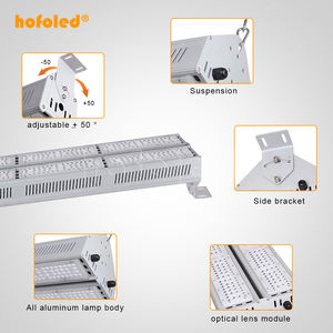 50W 100W 150W 200W 250W 300W 400W 500W 5000K günışığı endüstriyel lineer ufo Led yüksek raf lambası asma depo atölyeleri için - Product Image 4