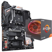 Carte mère GIGABYTE B450 AORUS PRO WIFI d'occasion avec prise en charge du socket AM4, compatible avec les processeurs AMD Ryzen 5 7 3500X 3600 3600X 3700X 3800X pour ordinateur de bureau