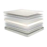Matelas en mousse haute densité populaire et économique pour chambre, hôpital, école et usage domestique - Doux, écologique, emballé en rouleau