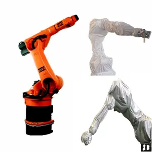 Robotic Arm 6 Axis KUKA KR 60-3 Spray Painting Industrial Robot With Protective Cover For Car Painting Robot