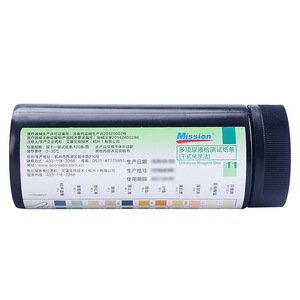 Bandelettes réactives pour analyse d'urine Mission, 100 bandelettes, 11 14 11B U11, bandelettes de test pour analyse d'urine - Product Image 2