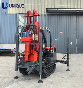 Offre Spéciale 100M 150m 200m perceuse diesel hydraulique portative de plate-forme de forage de puits d'eau - Product Image 3