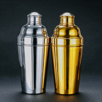 Shaker à cocktails BGM.FOX moderne en acier inoxydable de grande capacité 1,8 L, outils de bar pour barman
