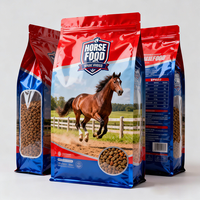 Impression personnalisée, impression numérique, échantillon gratuit, sacs pour aliments pour chats et chiens, résistants à l'humidité, qualité alimentaire, sacs pour aliments pour chevaux