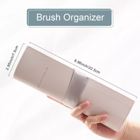 Rownyeon – ensemble de pinceaux de maquillage synthétiques, 14 pièces, doux, végétalien, avec sac