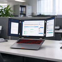 Ordinateur portable professionnel à trois écrans 16 pouces Intel Core i5 12450H 32 Go de RAM 1 To SSD Windows 11
