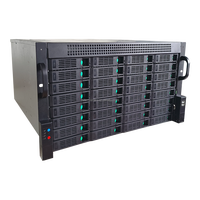 Enregistreur vidéo réseau grand canal 196 canaux 32 emplacements SATA HDD Serveur réseau professionnel 4K NVR avec RAID