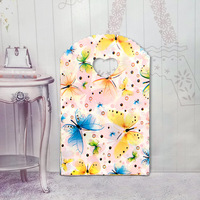 Sacs de courses pliables personnalisés en plastique PP recyclé avec poignée, sacs de rangement pour cadeaux, sacs de magasinage