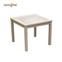 Conjunto de muebles de exterior para jardín, silla de jardín moderna, bolsa de granos, sofá, asiento divertido, Logo personalizado, mesa lateral de embalaje de tela