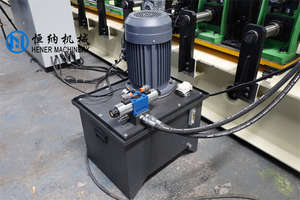 Macchina profilatrice per pannelli laterali in acciaio a profilo <span class=keywords><strong>M</strong></span> per camion, per la produzione di pannelli laterali per carrozzerie di camion - Product Image 5