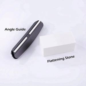 Juego de 5 piedras de afilar <span class=keywords><strong>cuchillos</strong></span> de grano 3000/8000 <span class=keywords><strong>con</strong></span> <span class=keywords><strong>piedra</strong></span> de nivelación y guía de ángulo - Product Image 4