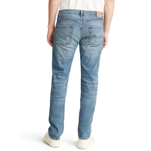 Chất Lượng Cao Người Đàn Ông Của Cao Cấp Rửa Sạch Denim Jeans Tùy Chỉnh Thiết Kế Cộng Với Kích Thước Thẳng Chống Nhăn Giản Dị Quần Phẳng Giá Tốt Nhất - Product Image 2