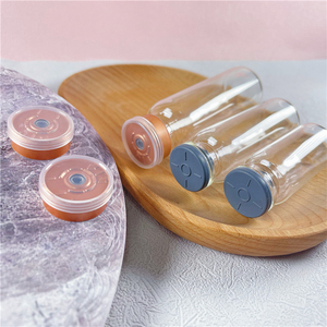 3ml 5ml 10ml 20ml Transparent <b>Empty</b> Glass Pharmacy Vial <b>Bottle</b> for Medical Injection with Rubber Stopper - Product Image 1