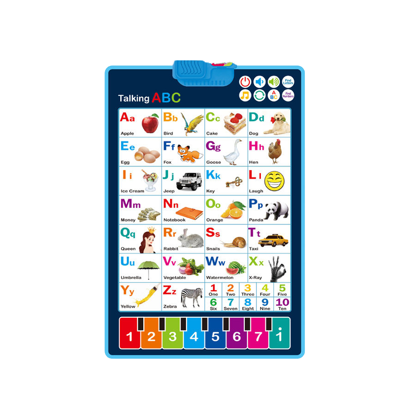 Talking ABC Audio Learning Chart Electronic Alphabet Wall Poster ...