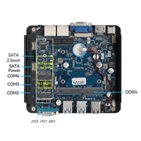 Mini PC Industrial sin Ventilador con Doble LAN, RS232, RS485, N5100, J4125, Ubuntu Linux para Kioscos y Señalización Digital