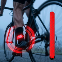 Brazalete LED con Luz para Correr, Recargable, 1W, Seis Colores, para Eventos, Regalos y Distribución